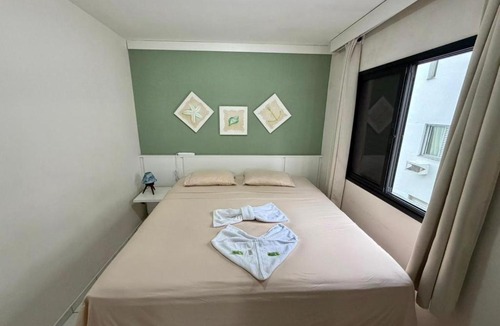 Jardim California Apartment | Apartamento completo Frente Mar - bem localizado - piscina panorâmica - estacionamento incluso no Centro