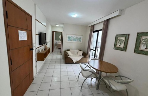 Jardim California Apartment | Apartamento completo Frente Mar - bem localizado - piscina panorâmica - estacionamento incluso no Centro