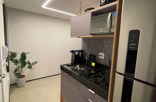Indianopolis Apartment | Apartamento em Moema | Varanda e próximo do metrô
