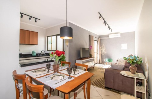 Jardim Itu Apartment | Apartamento Moderno com Terraço à 4Km do Consulado USA