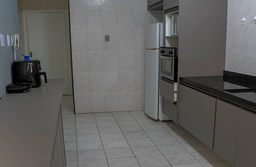 Aviacao Apartment | Apartamento Praia Grande Frente Mar com Varanda