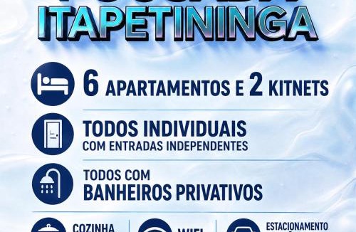 Itapetininga Apartment | Apartamentos-8-3-6 - Pousada Itapetininga