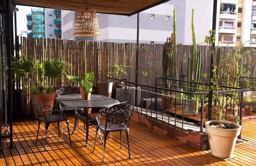 Palermo Apartment | Apartment in Palermo ideal for 18 people groups. Huge green terrace