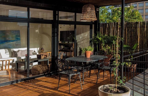 Palermo Apartment | Apartment in Palermo ideal for 18 people groups. Huge green terrace