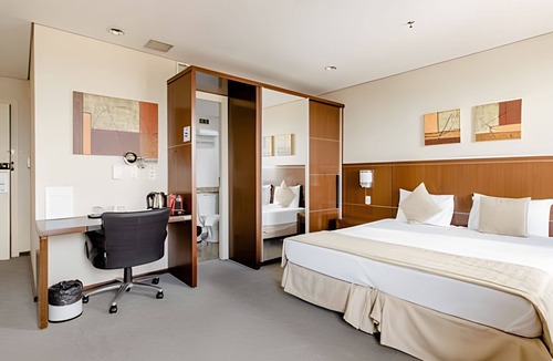 Osasco Hotel | Apartment near Alphaville, 1 parking space, unit AP1808
