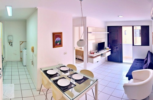 Pajucara Apartment | Apartment | Neo 124 | Beachfront 1 bedroom with rooftop pool