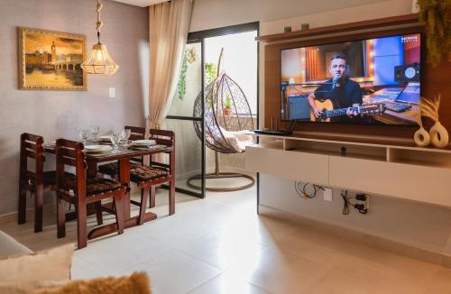 Coroa do Meio Apartment | Apt Contemporâneo perto da Praia de Atalaia