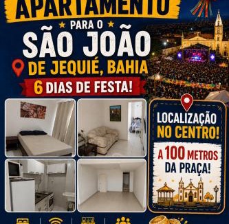 Jequie Apartment | Apt no centro, 3 vagas, garagem