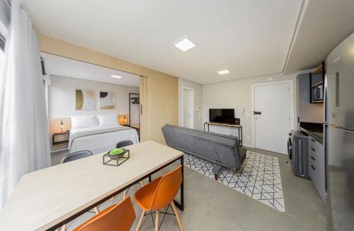 Anita Garibaldi Apartment | Apto 1 quarto moderno p/4 pessoas - WD3573