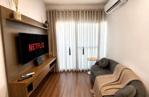Ourinhos Apartment | Apto c/piscina | Ar em tudo, 2 ban e varanda