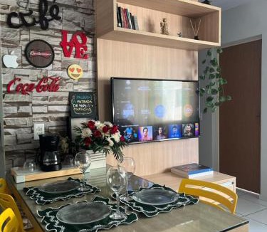 Teresina Apartment | Apto completo com ar, Wi-Fi e garagem - Zona Leste