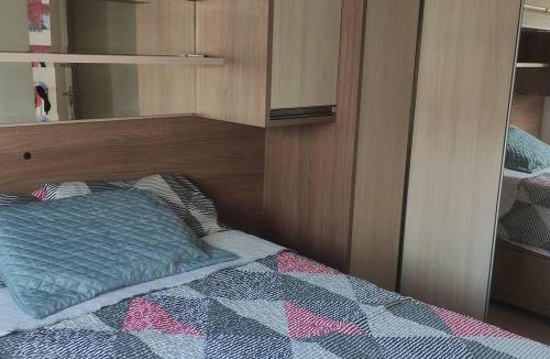 Pinheirinho Apartment | Apto completo em condomínio clube com 2 vagas de garagem I Lazer para toda família