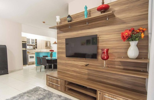 Indaia Apartment | Apto em Bertioga a beira mar com varanda gourmet