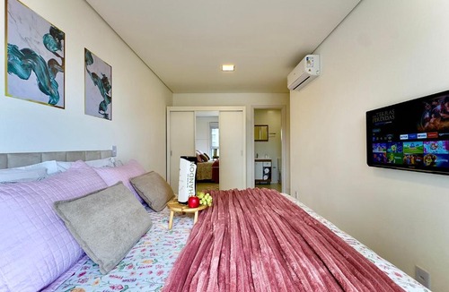 Itacolomi Apartment | Apto em condomínio Pé na areia 3 Quartos Cozinha Completa Sacada com Churrasqueira Vaga de Garagem Piscina borda infinita Academia Quadra de esportes Sala de Jogos Summer Home Club acesso direto a praia