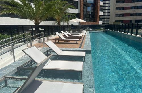 Aldeota Apartment | Apto em Fortaleza- Quarto e Sala