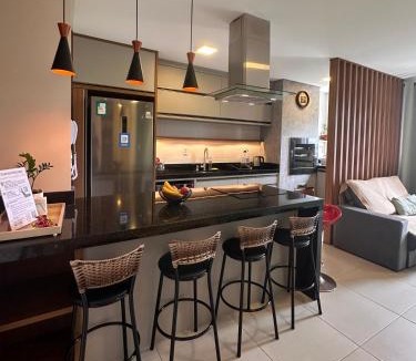 Dom Bosco Apartment | Apto lindo e completo com piscina em Itajai