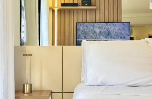 Matriz Apartment | Apto Moderno c/Lazer Completo, Piscina e Academia