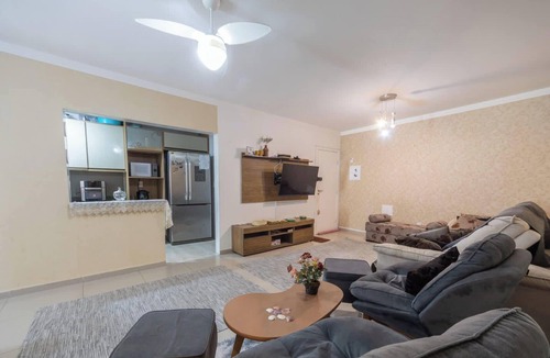 Caicara Apartment | Apto na Praia Grande a Passos da Praia do Caicara