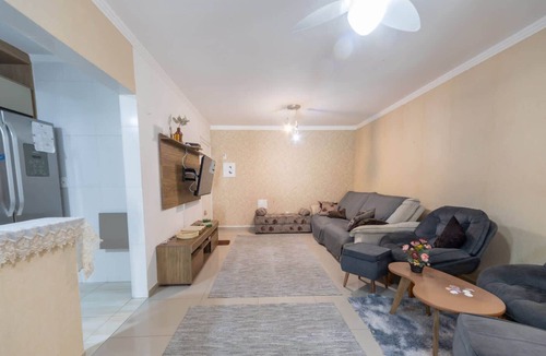 Caicara Apartment | Apto na Praia Grande a Passos da Praia do Caicara