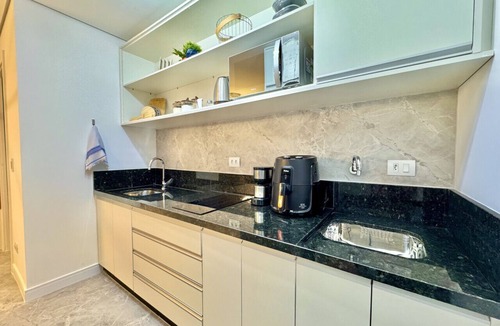 Matriz Apartment | Apto no Batel c/Piscina, Rooftop e Garagem