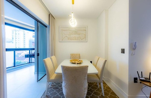 Porto Belo Apartment | Apto Premium com Varanda Gourmet a 290m da Praia