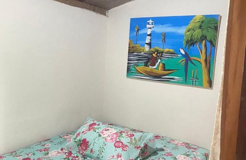 Areia Cabin | Balneário Rio Agua Viva - Chalé com Ventilador