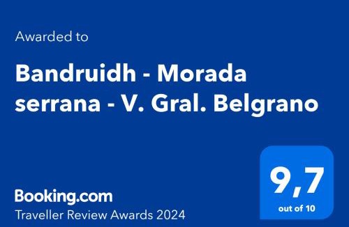 Villa General Belgrano Ski Chalet | Bandruidh - Morada serrana - V. Gral. Belgrano