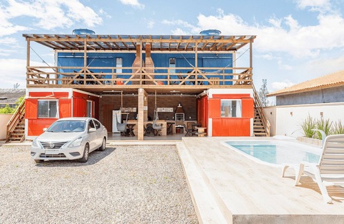 Laguna Cabin | Beach House Containers - With Pool #3