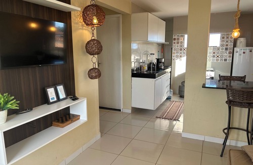 Sao Jose da Coroa Grande Apartment | Beachfront Apartment for 2–4 People with Ocean View