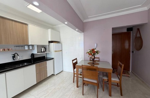 Maracana Apartment | Beachfront apartment with barbecue on the balcony.