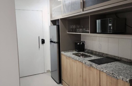 Sao Paulo Apartment | Beautiful studio apartment 400m from Allianz Parque.