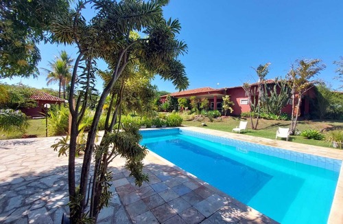 Federal District House | Bela Mansão Lago Norte - A Mansão Coqueiros tem a Cara das Suas Férias!