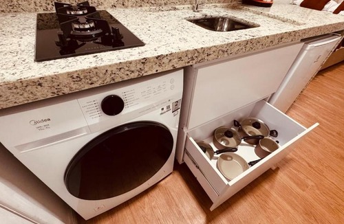 Centro Apartment | Bem no Centro, com ar e lava e seca