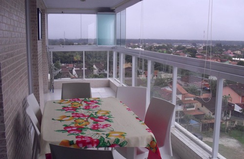 Jardim Santa Tereza Apartment | BERTIOGA - INDAIÁ BEACH - BEACHFRONT - Apt. 707