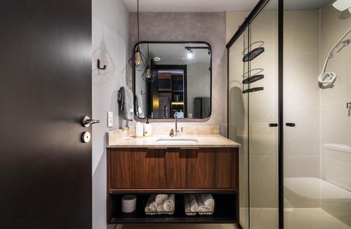 Vila Pompeia Apartment | BHaus Allianz Park Arti Perdizes - Studio Deluxe com Varanda - Academia - Lavanderia - Próximo ao Shopping Bourbon - at4