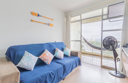 Barra da Tijuca Apartment | Ocean View w/Balcony & Tub – 8-min walk to Beach