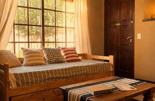 Chascomus Cabin | CABAÑA AURORA, con parque y pileta en Complejo El Solicito