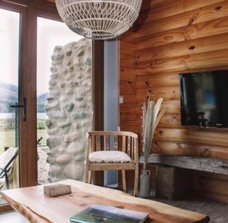 Meliquina Ski Chalet | Cabaña frente al lago Meliquina