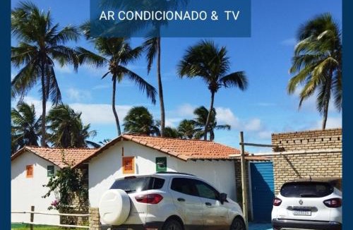 Maxaranguape House | Cabanas Caraúbas - frente para o mar, ar & Tv