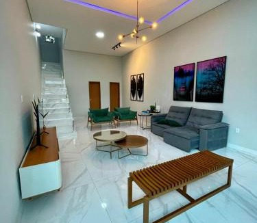Nova Guarapari House | Casa 3 Suítes Climatizadas com vista mar na Enseada Azul Guarapari ES