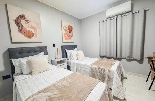 Ourinhos House | Casa bairro nobre 3 Quartos Área Gourmet Ar