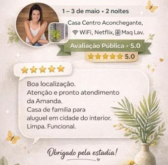 Sao Sebastiao do Paraiso House | Casa Completa e Aconchegante no Centro