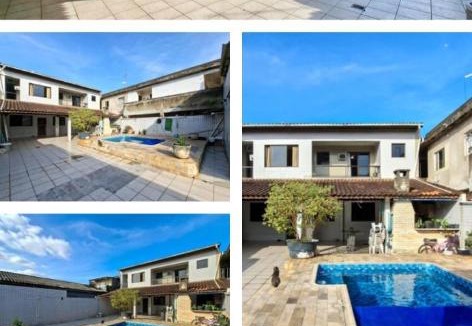 Quietude House | Casa com piscina, ar condicionado, churrasqueira, estacionamento, pet friendly