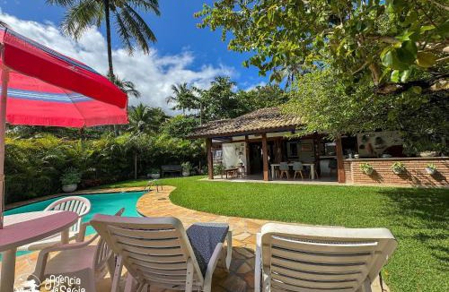 Portinho House | Casa com piscina em condomínio beira-mar