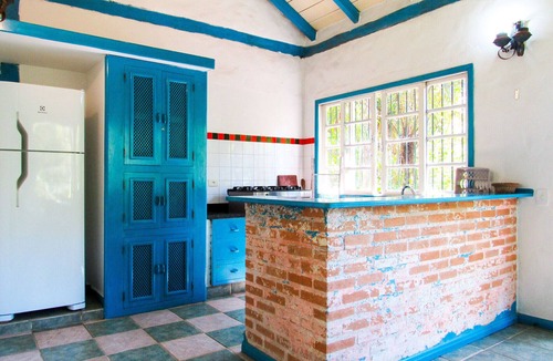 Felix House | Casa com saída privativa para a Praia do Félix/SP
