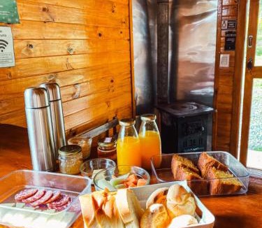 Painel Ski Chalet | Casa de Campo Santa Paulina