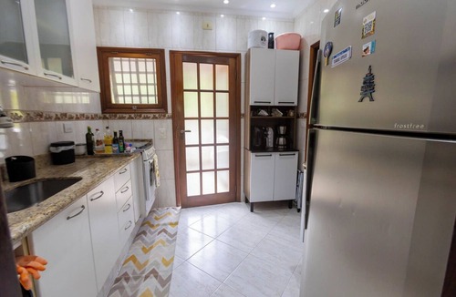 Balneario Cidade Atlantica Ski Chalet | Casa em condomínio com piscina, Wi-Fi e garagem