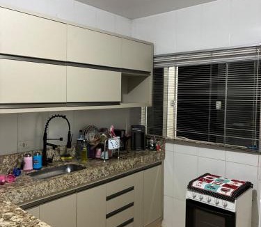 Nossa Senhora Aparecida House | Casa familiar, estrutura para descanso e trabalho