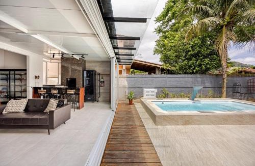 Horto House | Casa no Litoral , com Piscina Privativa em Ubatuba
