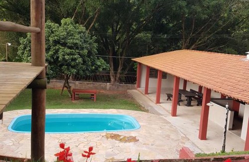 Jaguariuna House | Chácara chalé recanto das árvores em Jaguariuna